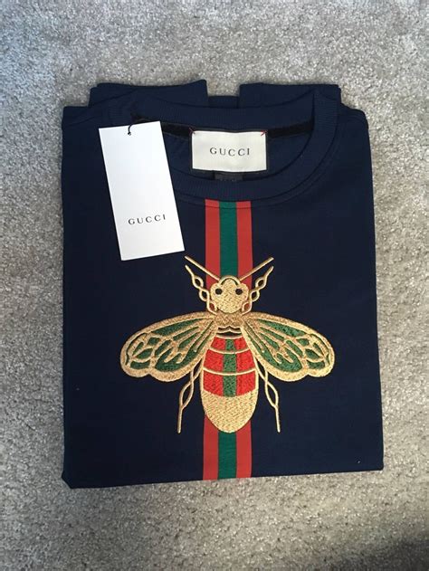 gucci sweater with bee|Gucci sweater on blackish.